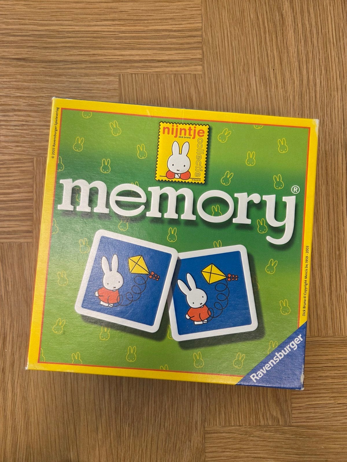 Nijntje Memory Spel - Ravensburger, Een of twee spelers, Ophalen of Verzenden, Gebruikt, Ravensburger