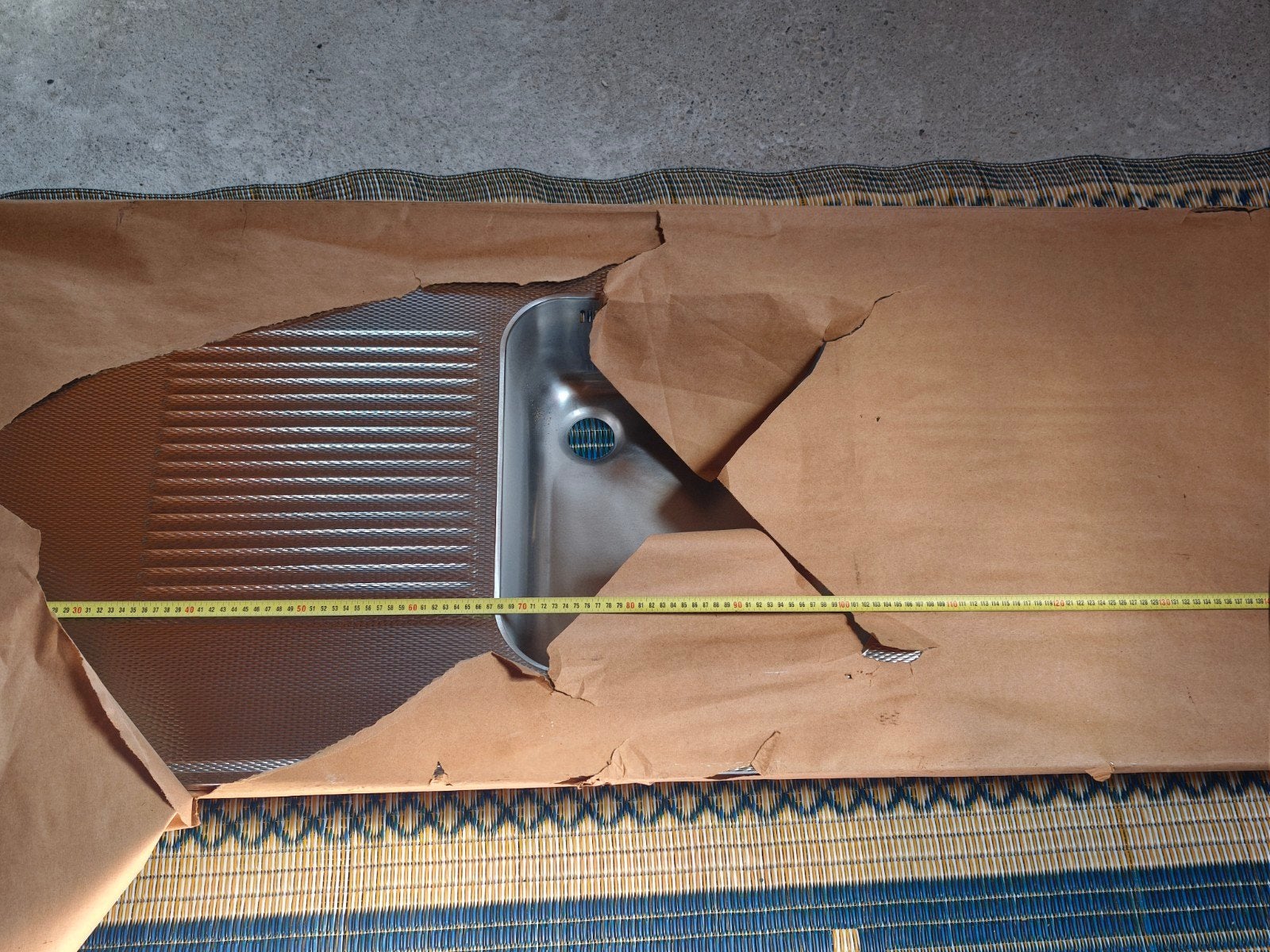 Nieuwe Reginox RVS Spoelbak 60x172 cm, Ophalen, Overige typen, Metaal, Nieuw