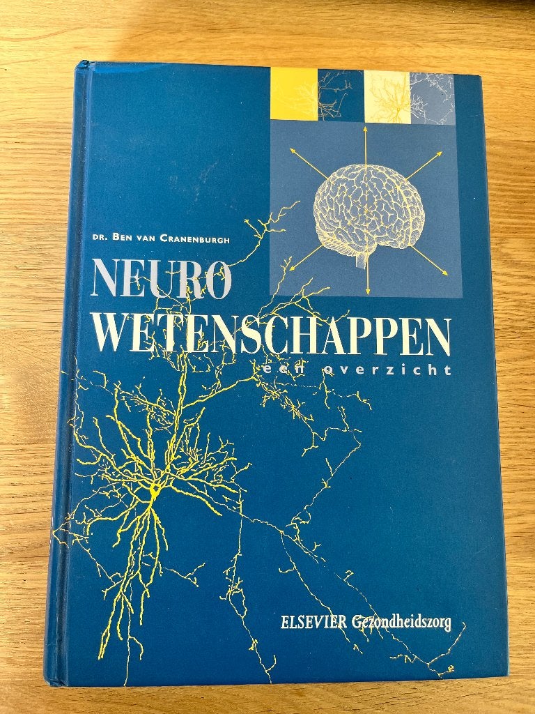 Boek: Neurowetenschappen, Boeken, Ben van Cranenburgh, Zo goed als nieuw, Beta, HBO