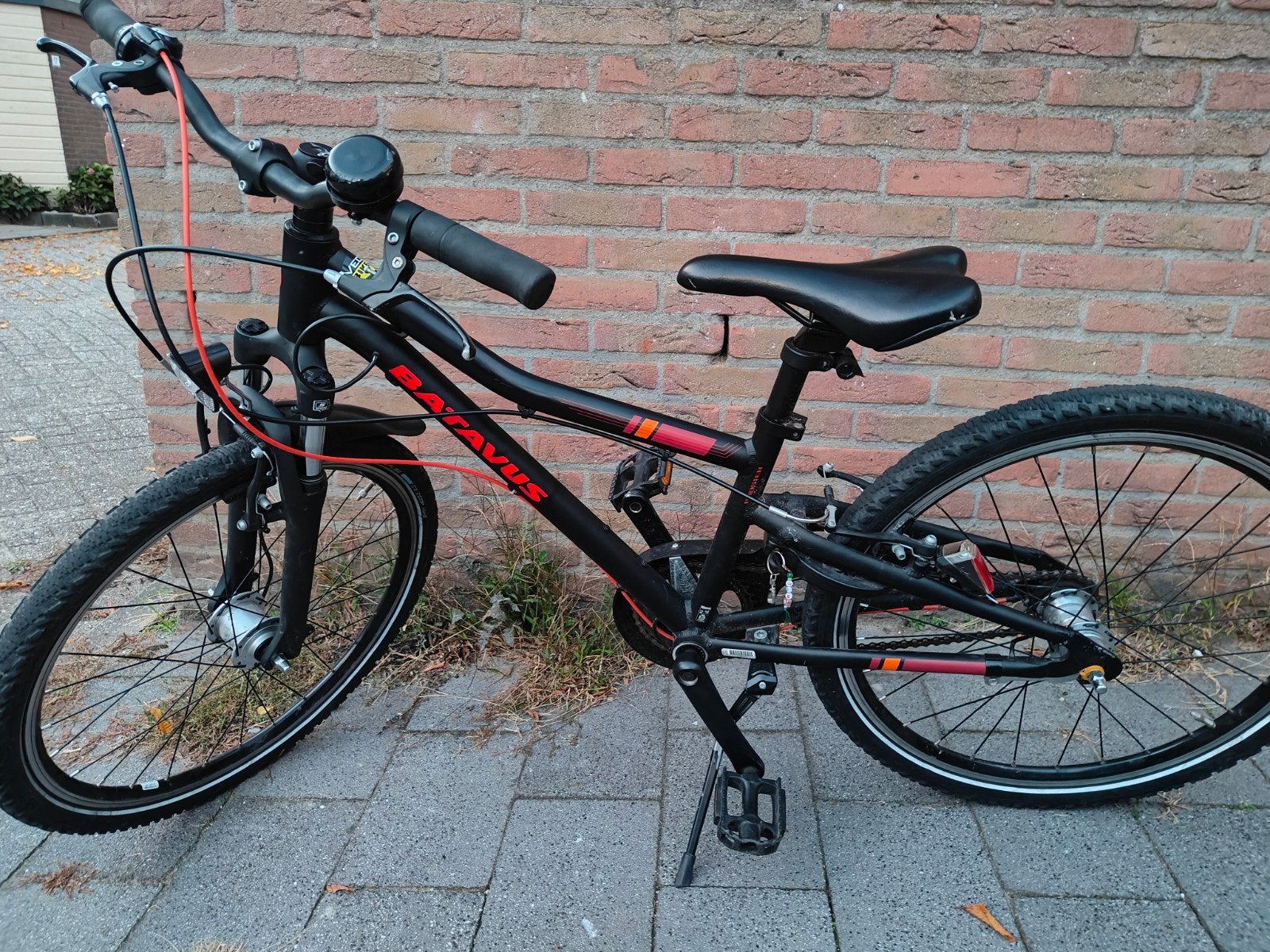 Batavus Booster 24 inch kinderfiets, Ophalen, 20 inch of meer, Gebruikt, Velgrem