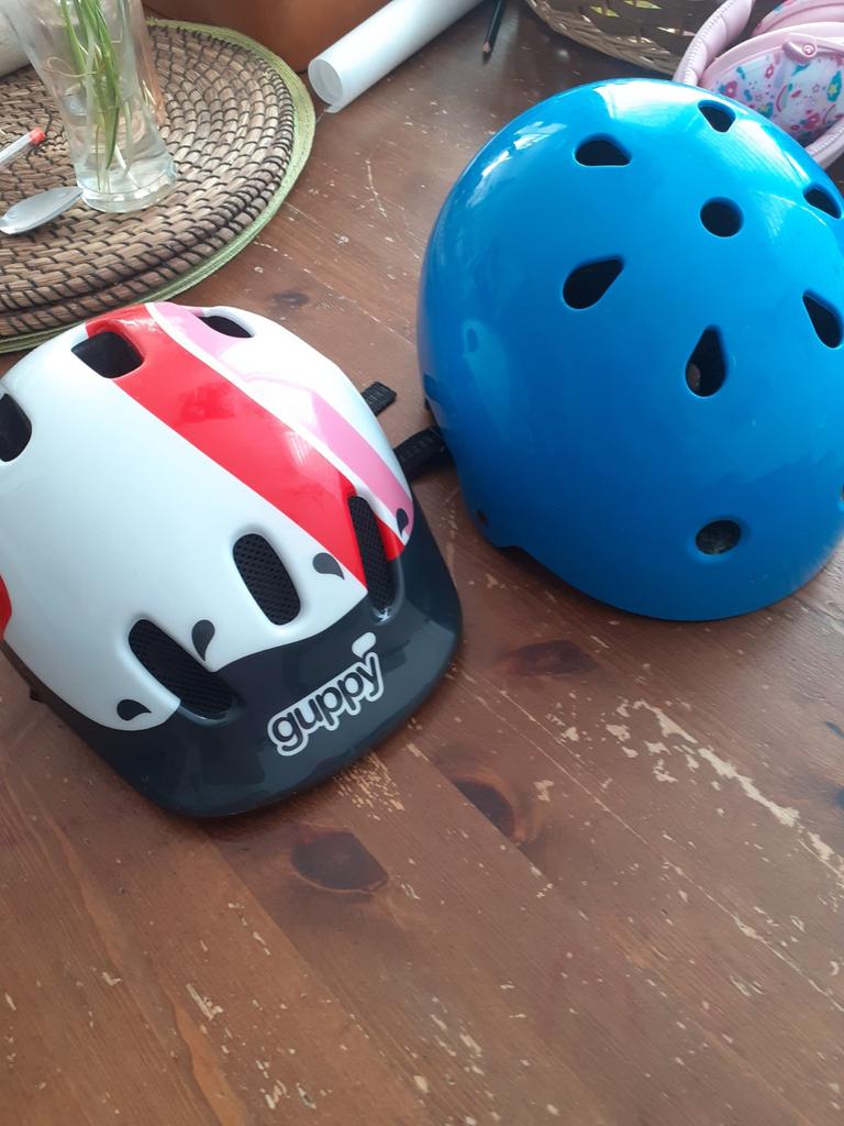 fiets- en skatehelm voor kinderen, Ophalen