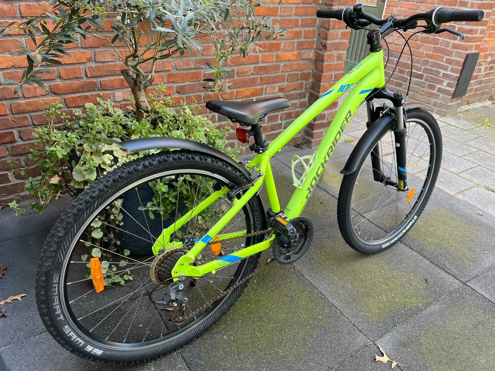 Perfect Rockrider ST100 Mountainbiker 27,5 inch, Velgrem, Versnellingen, Zo goed als nieuw, Ophalen