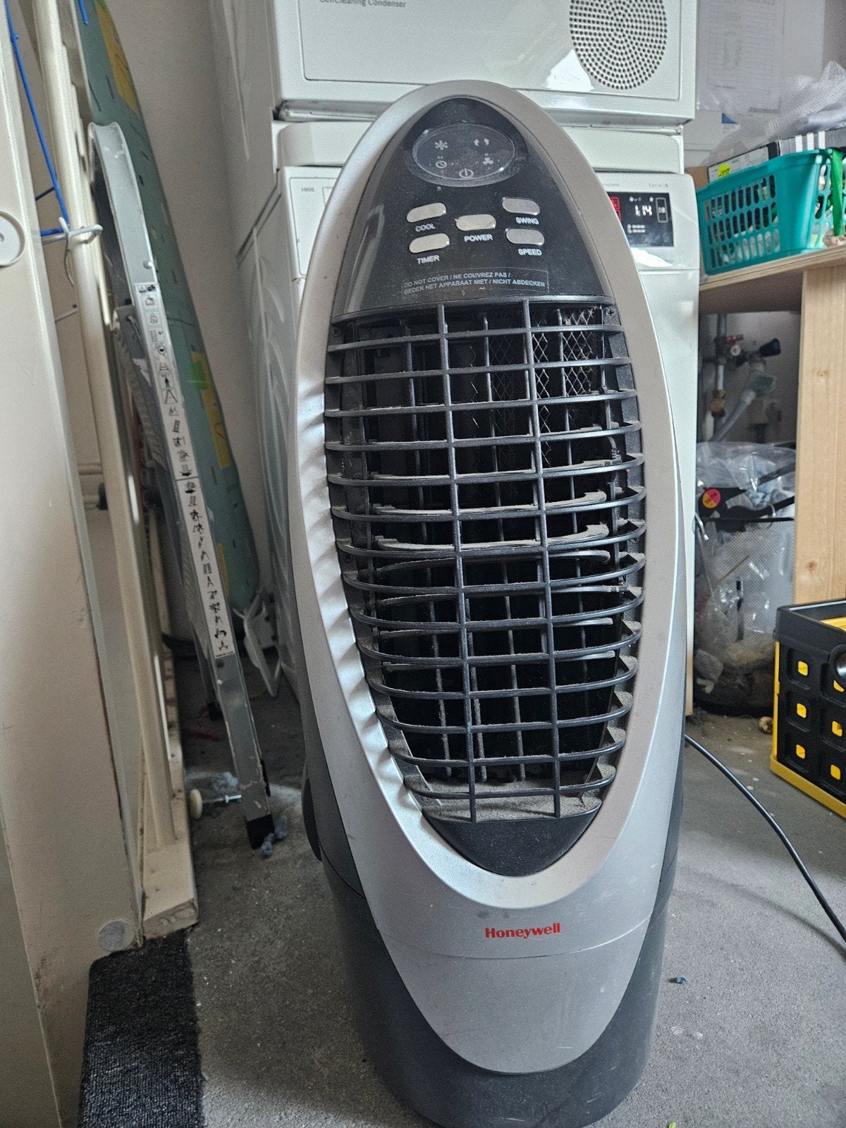Air cooler honeywell, Ophalen, Torenventilator