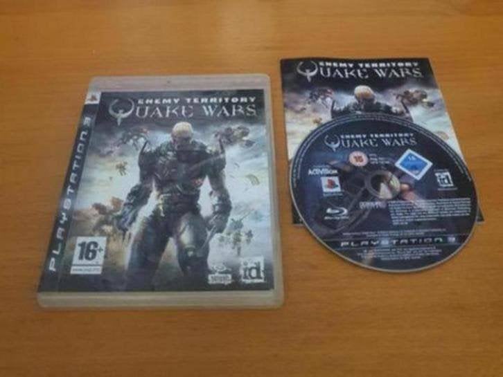 PS3 | Enemy Territory QUAKE WARS, Spelcomputers en Games, Games | Sony PlayStation 3, Gebruikt, Shooter, 1 speler, Vanaf 16 jaar