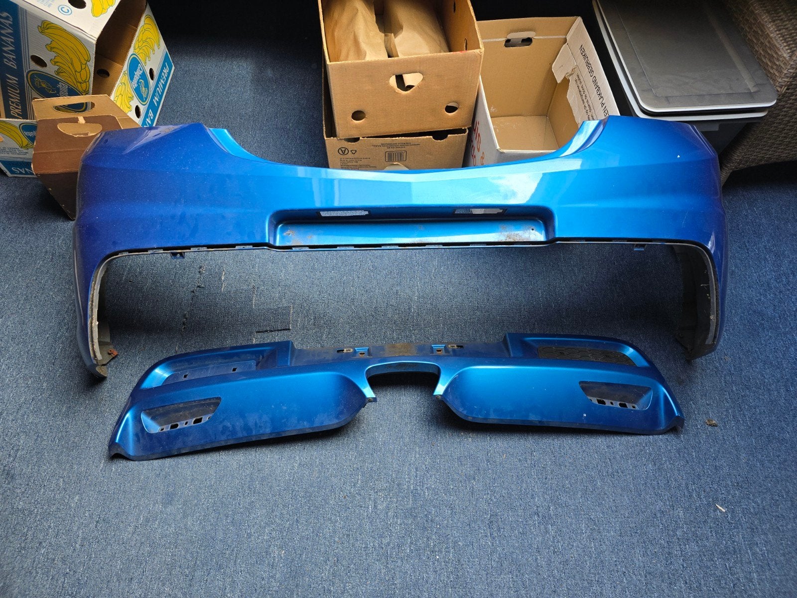 Astra H OPC achterbumper + diffuser, Auto-onderdelen, Carrosserie en Plaatwerk, Ophalen, Gebruikt, Achter, Bumper