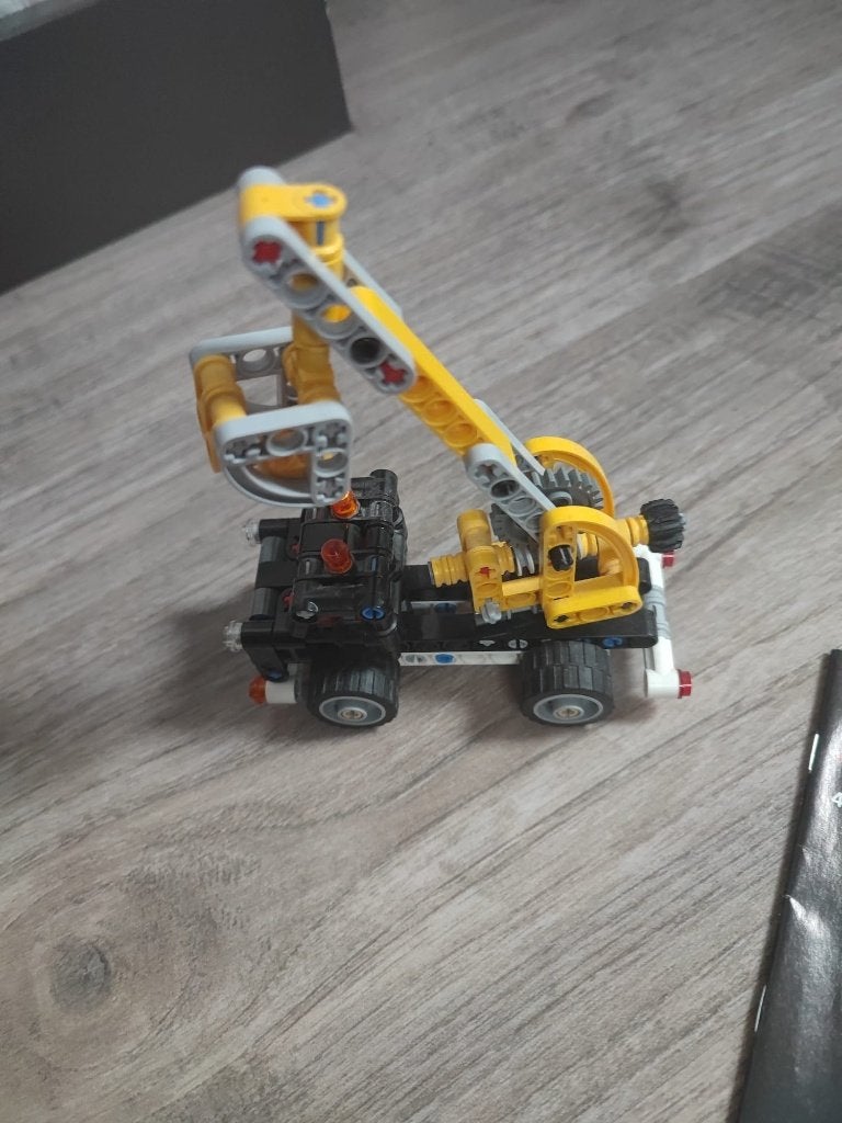 Lego Technic 42031 Hoogwerker, Gebruikt, Lego, Inclusief instructies, Ophalen of Verzenden