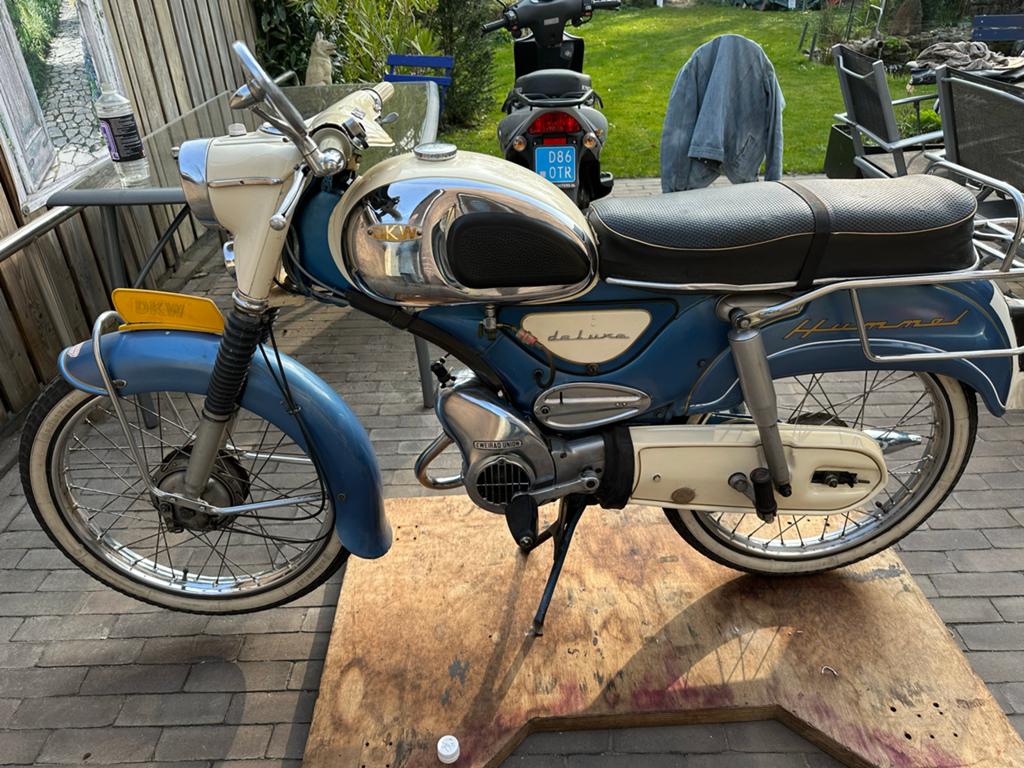 DKW Hummel bromfiets - Klassieke schoonheid, Fietsen en Brommers, Brommers | Overige merken, Gebruikt, Maximaal 45 km/u, Ophalen