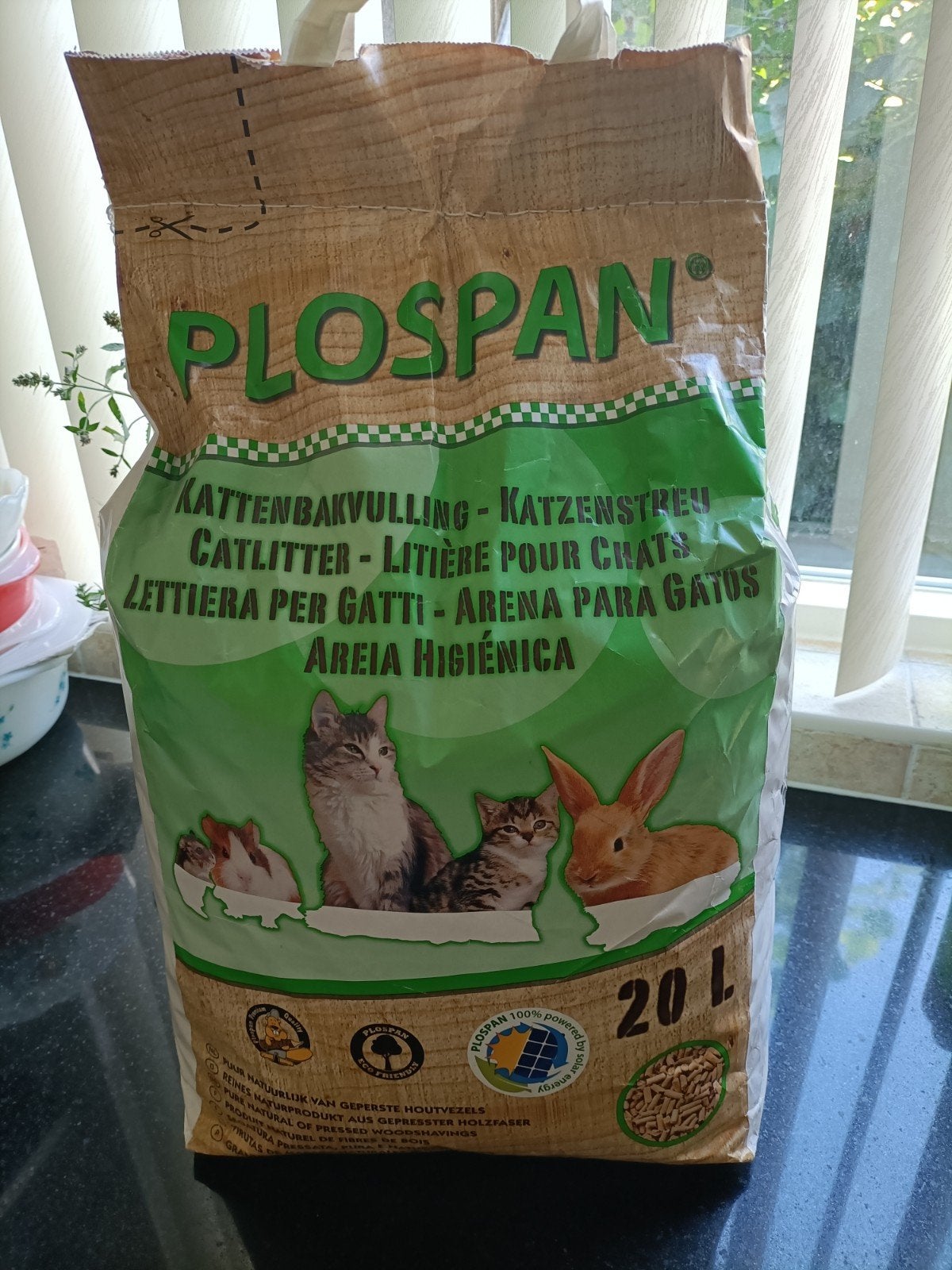 plospan kattenbakvulling (houtkorrels), Ophalen of Verzenden, Nieuw