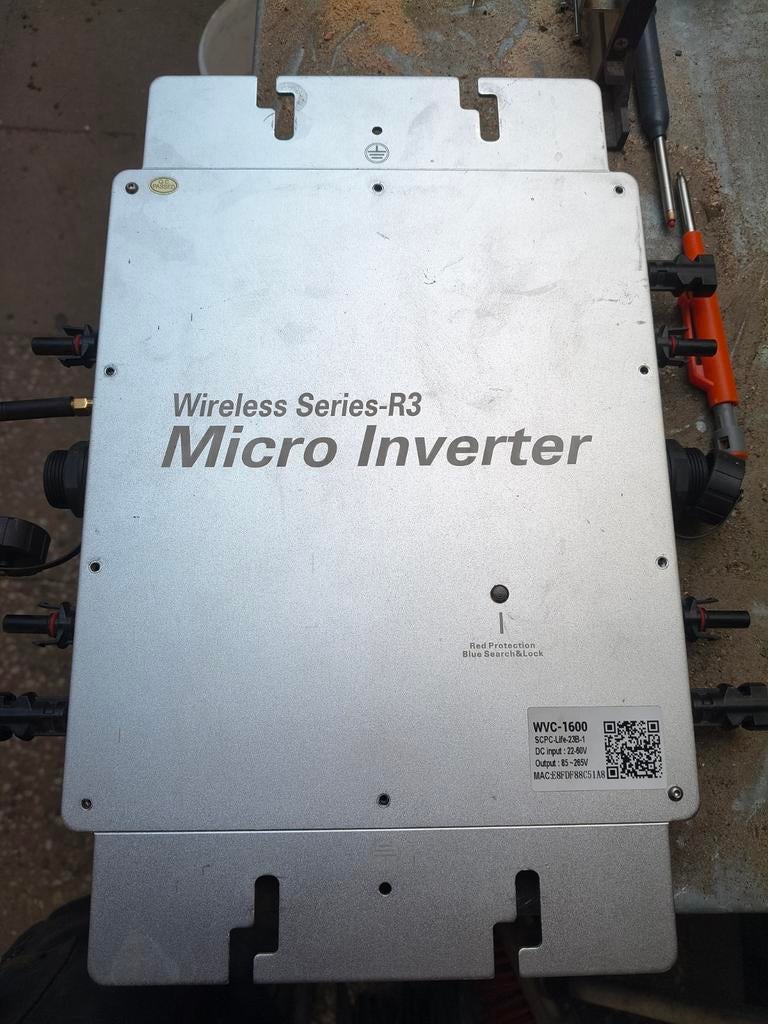 Micro omvormer wvc-1600 4x pv input, Ophalen of Verzenden