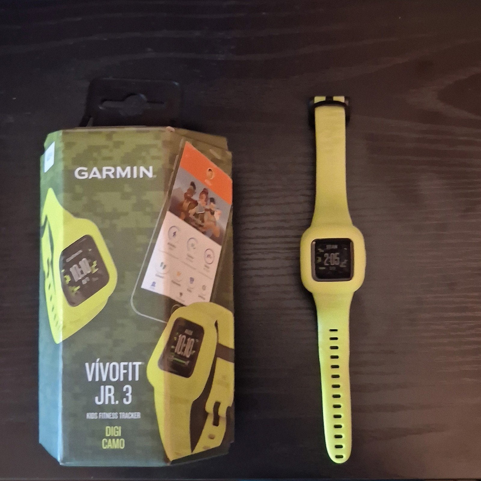 Garmin vívofit JR. 3 Kinder horloge, Ophalen of Verzenden, Zo goed als nieuw, Groen, Jongen of Meisje