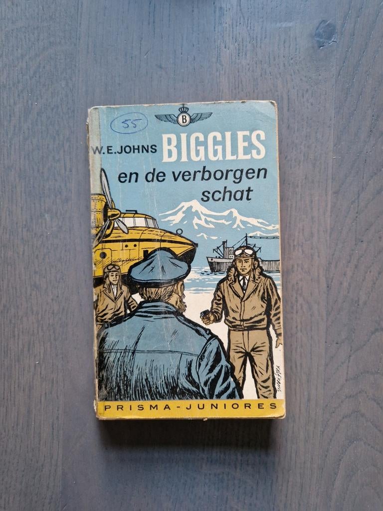 Biggles en de verborgen schat - Biggles pockets nr. 55, Ophalen, Gelezen, W.E. Johns, Fictie algemeen