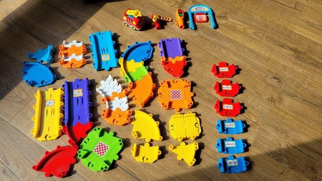 VTech Toet Toet Wegdelen set, Ophalen, Zo goed als nieuw, 2 tot 4 jaar