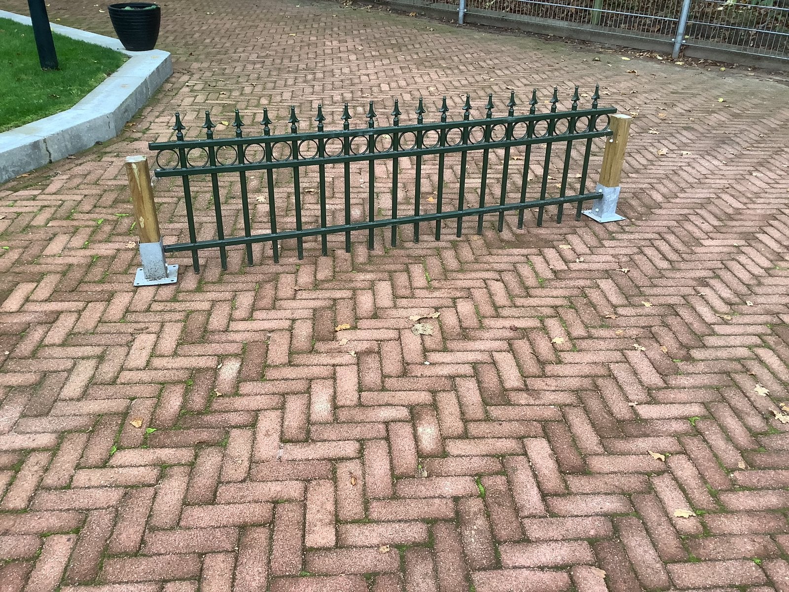Sierhek, Tuin en Terras, Ophalen, Zo goed als nieuw, IJzer, Tuinhek