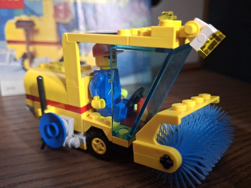 LEGO 6649 Street Sweeper – compleet met boekje, City, Lego, Ophalen of Verzenden, Zo goed als nieuw