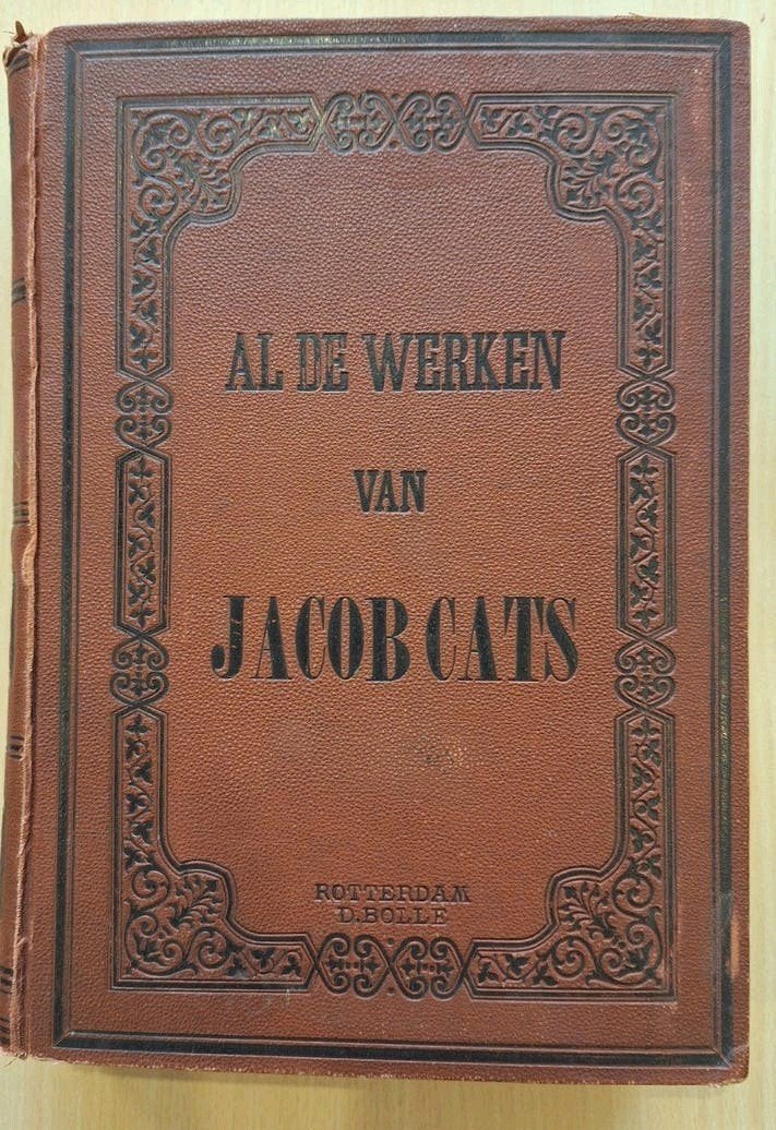 Al de Werken van Jacob Cats, Ophalen of Verzenden, Jacob Cats