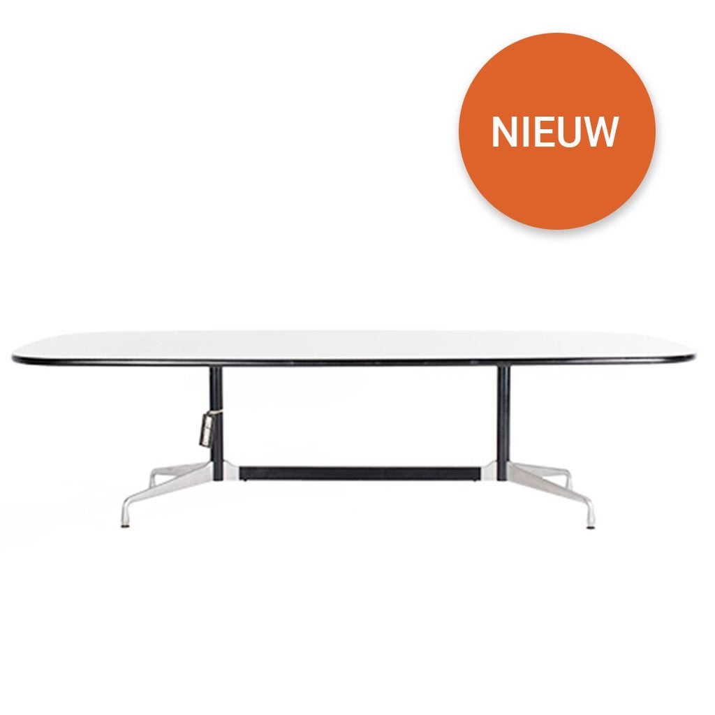 Vitra Segmented Table Tafel Wit (280 x 130 cm) - Chroom, Niet ingevuld, Nieuw, Niet ingevuld, Niet ingevuld
