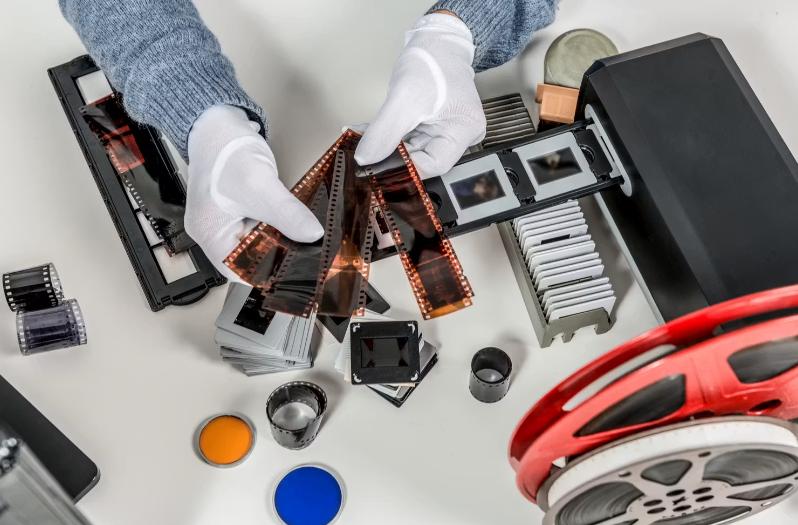 Foto's, dia's en negatieven professioneel digitaliseren, Ophalen