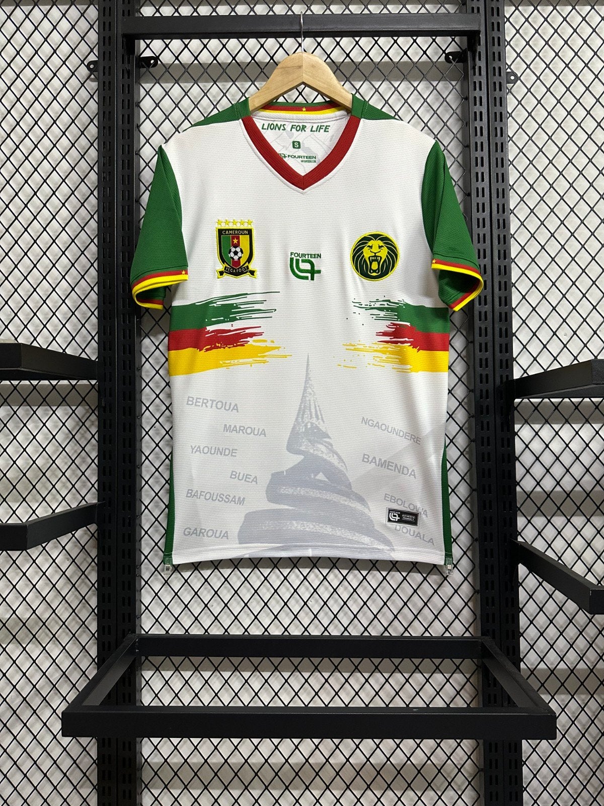 Kameroen 25/26 Uit Shirt Wit - Nieuw! Fan Versie, Verzenden, Nieuw, Shirt