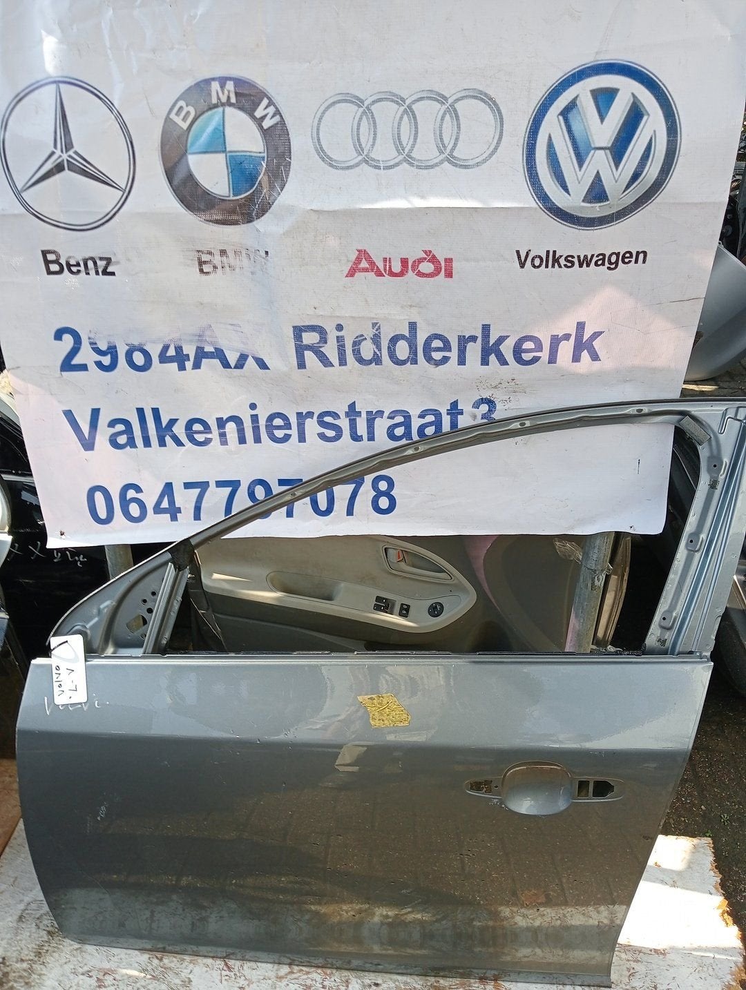 VOLVO V40 Links voor portier 2012-2019, Gebruikt, -, Deur, -