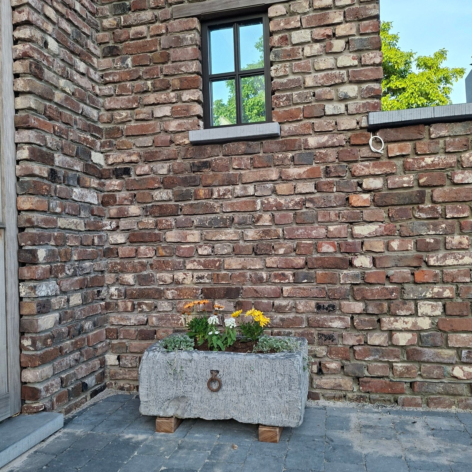 Partij oude veldbrandstenen, Doe-het-zelf en Verbouw, Metselstenen, Ophalen, Bakstenen