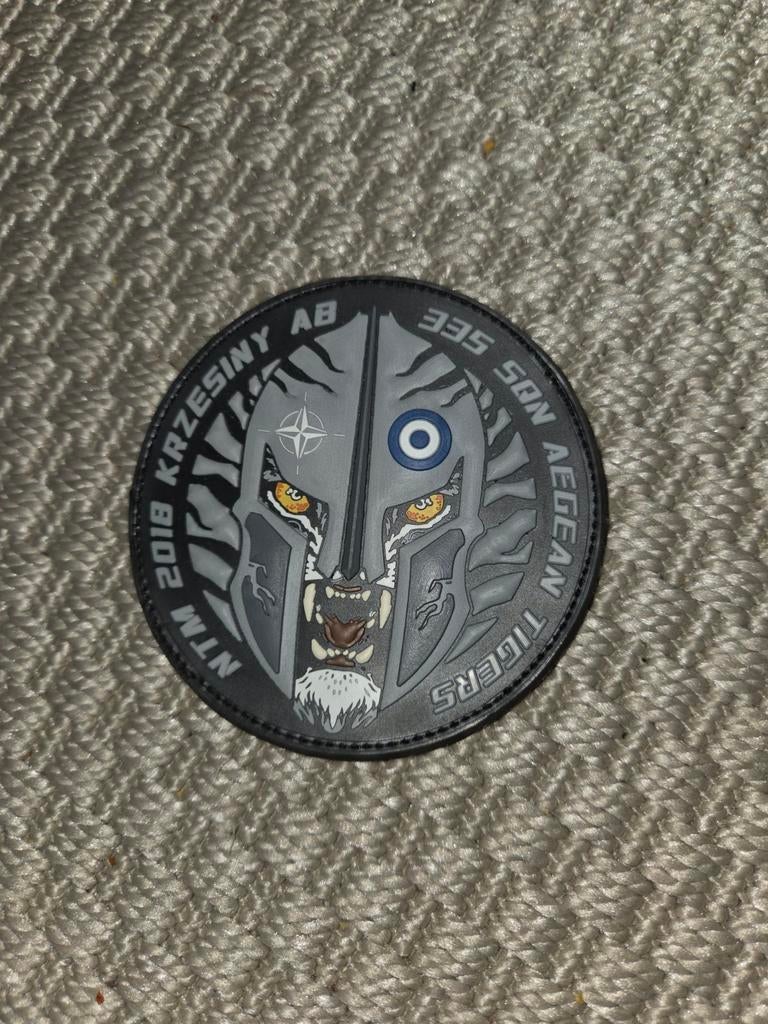 NATO Tiger Meet 2018 335 SQN Patch, Ophalen of Verzenden, Zo goed als nieuw