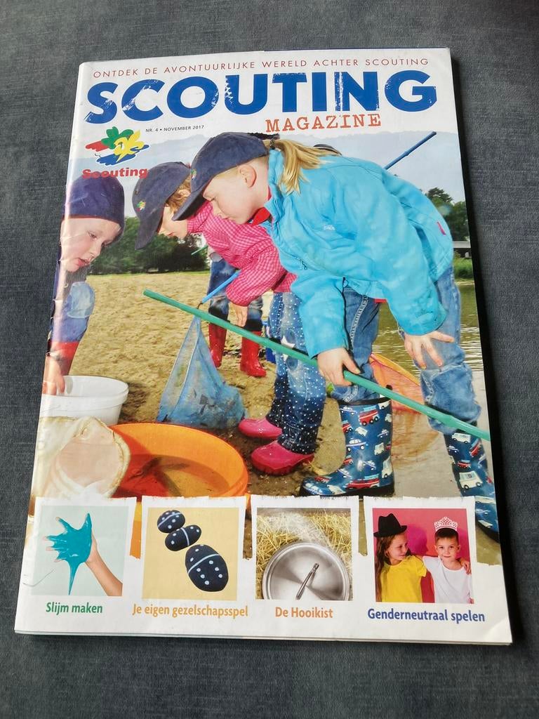 Scouting magazine 11-2017, Verzamelen, Scouting, Ophalen of Verzenden, Zo goed als nieuw, Boek of Tijdschrift