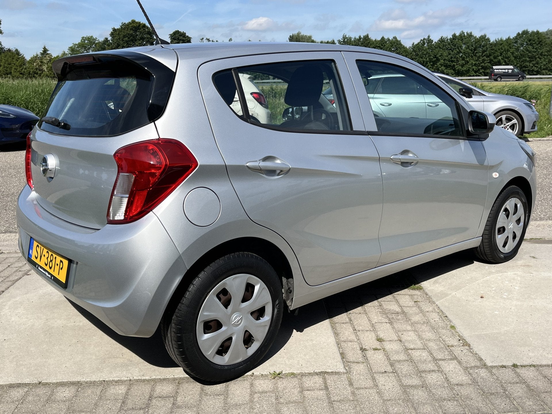 Opel KARL 1.0 ecoFLEX Edition (bj 2018), Auto's, Opel, Voorwielaandrijving, Stof, Origineel Nederlands, Handgeschakeld