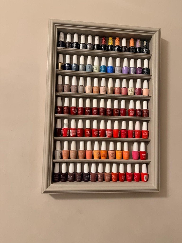 Complete partij manicure salon OPI + apparatuur, Ophalen, Gebruikt, Overige kleuren, Handen en Nagels