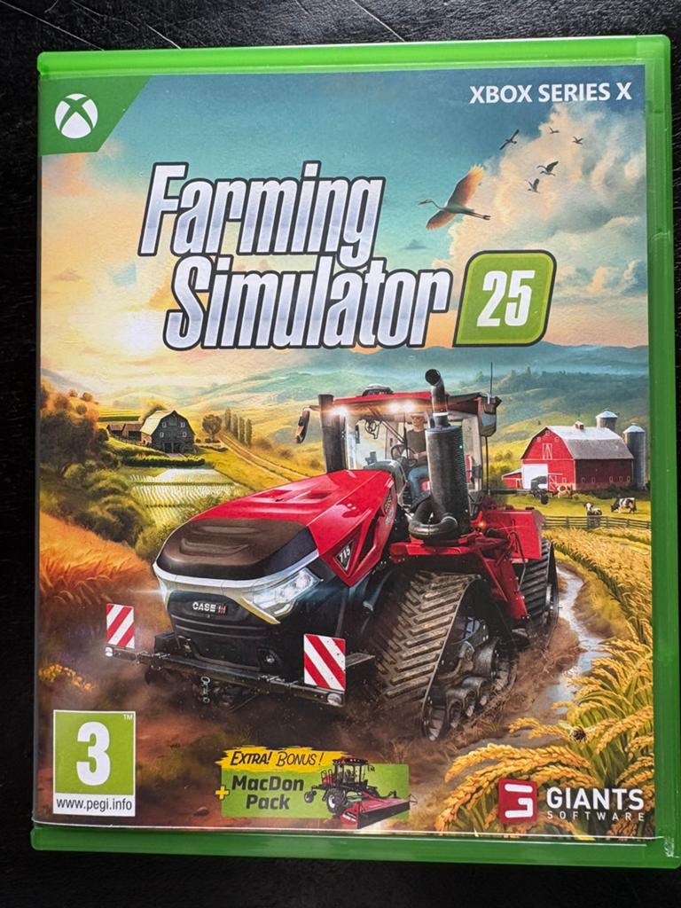 Farming Simulator 25, Ophalen, Nieuw