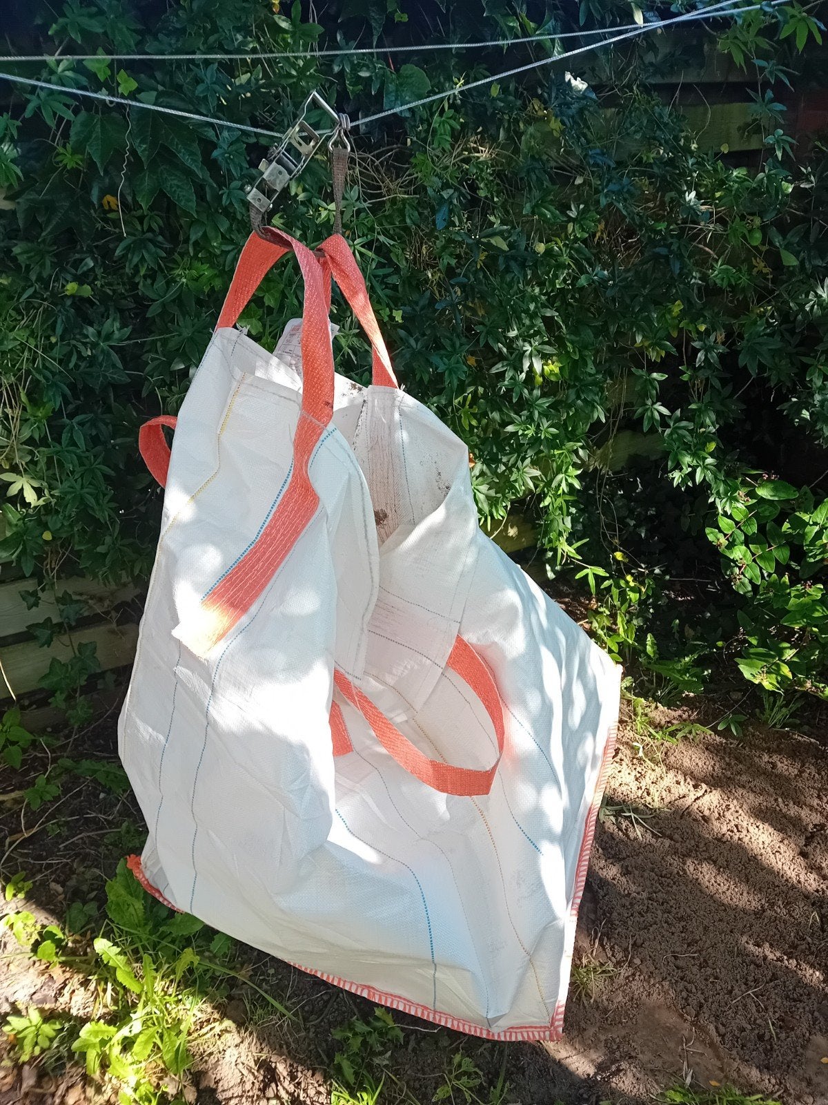 big bag leeg, Ophalen