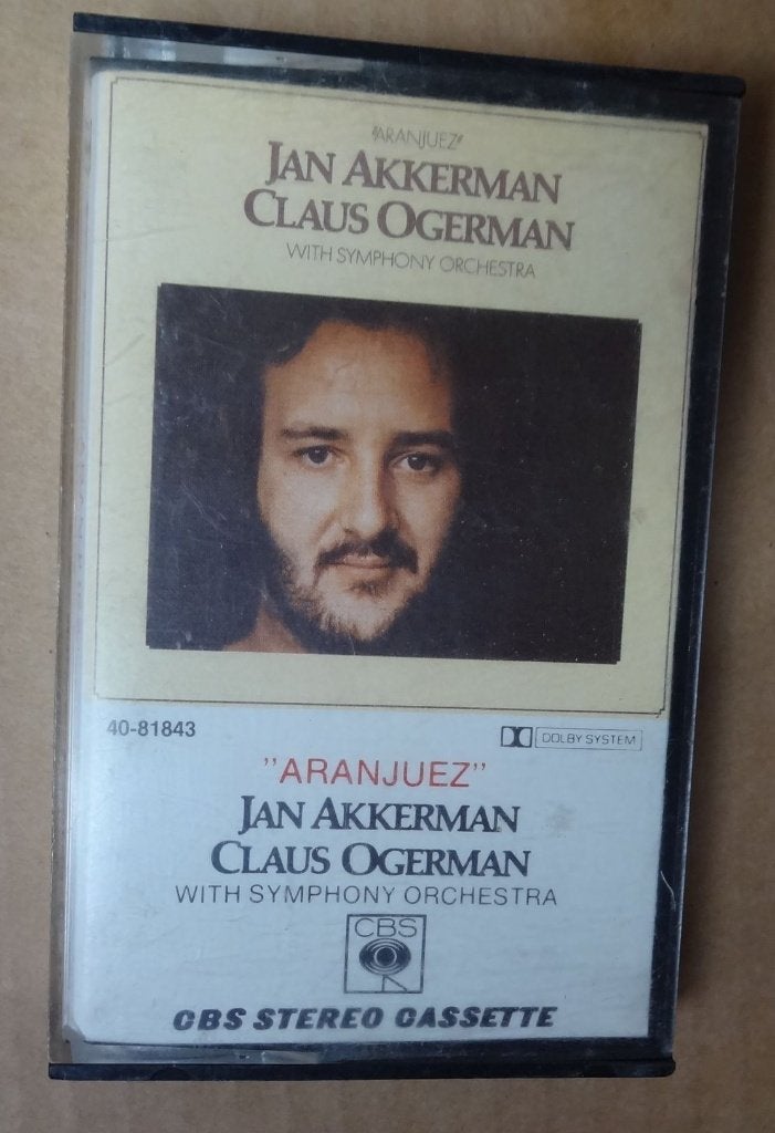 Cassettebandje JAN AKKERMAN & CLAUS OGERMAN, Cd's en Dvd's, 1 bandje, Ophalen of Verzenden, Zo goed als nieuw, Voorbespeeld
