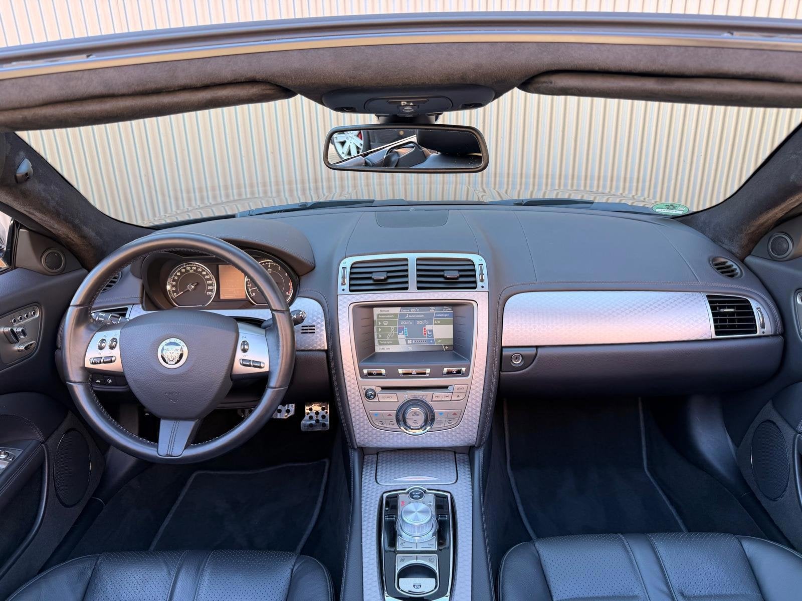Jaguar XK 5.0 V8 Convertible Portfolio|Dealer Ond.|Leder|Nie, Auto's, Jaguar, Achterwielaandrijving, Cabriolet, Zwart, Leder