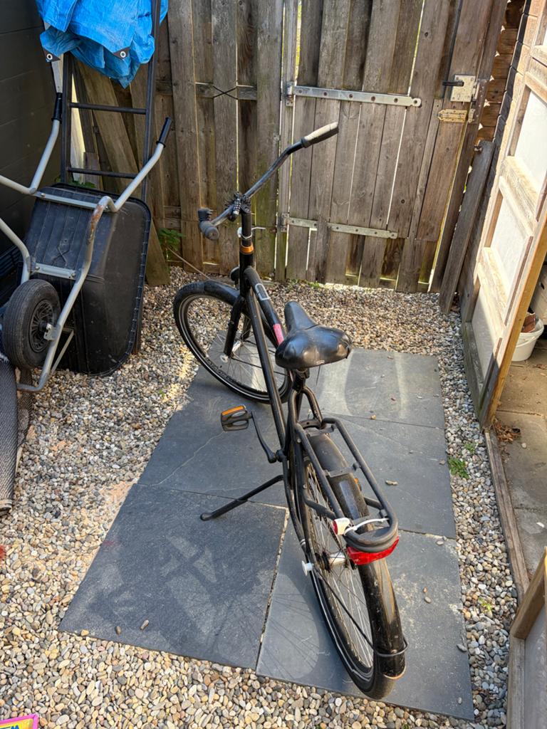 Herenfiets - Gebruikt, maar klaar voor een nieuwe ronde!, Fietsen en Brommers, Fietsen | Heren | Herenfietsen, Ophalen, Gebruikt