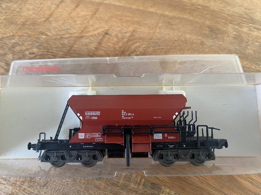 Fleischmann 5525 Zelflosser, Gebruikt, Gelijkstroom, Fleischmann, Wagon