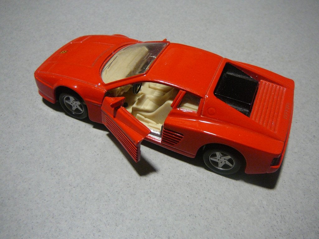 Maisto Shell Ferrari 512TR 1:39, made in China, Ophalen of Verzenden, Auto