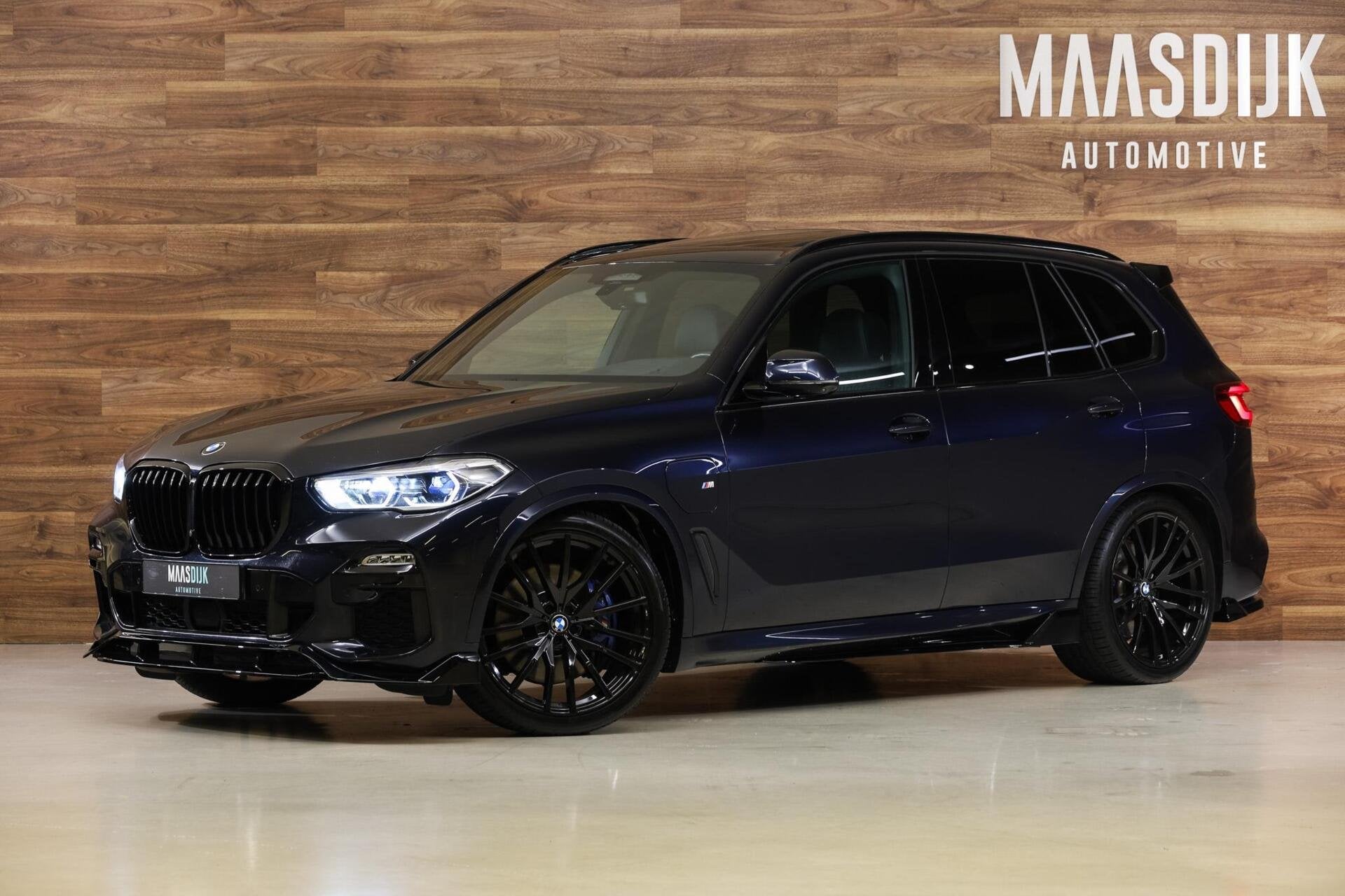 BMW X5 xDrive45e M-Sport|Pano|H&K|360|HUD|Nightvision|Trekha, Auto's, Automaat, Dealer onderhouden, Gebruikt, 394 pk