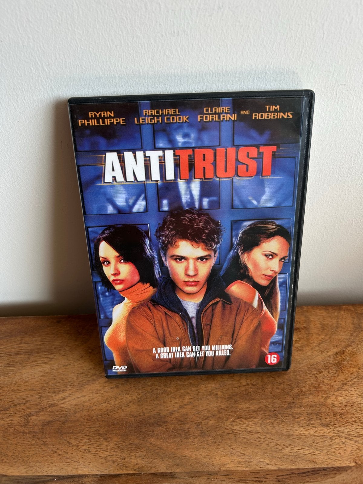 Antitrust DVD - Spannende thriller met Tim Robbins, Engels, Vanaf 16 jaar, Nederlands, Actiethriller