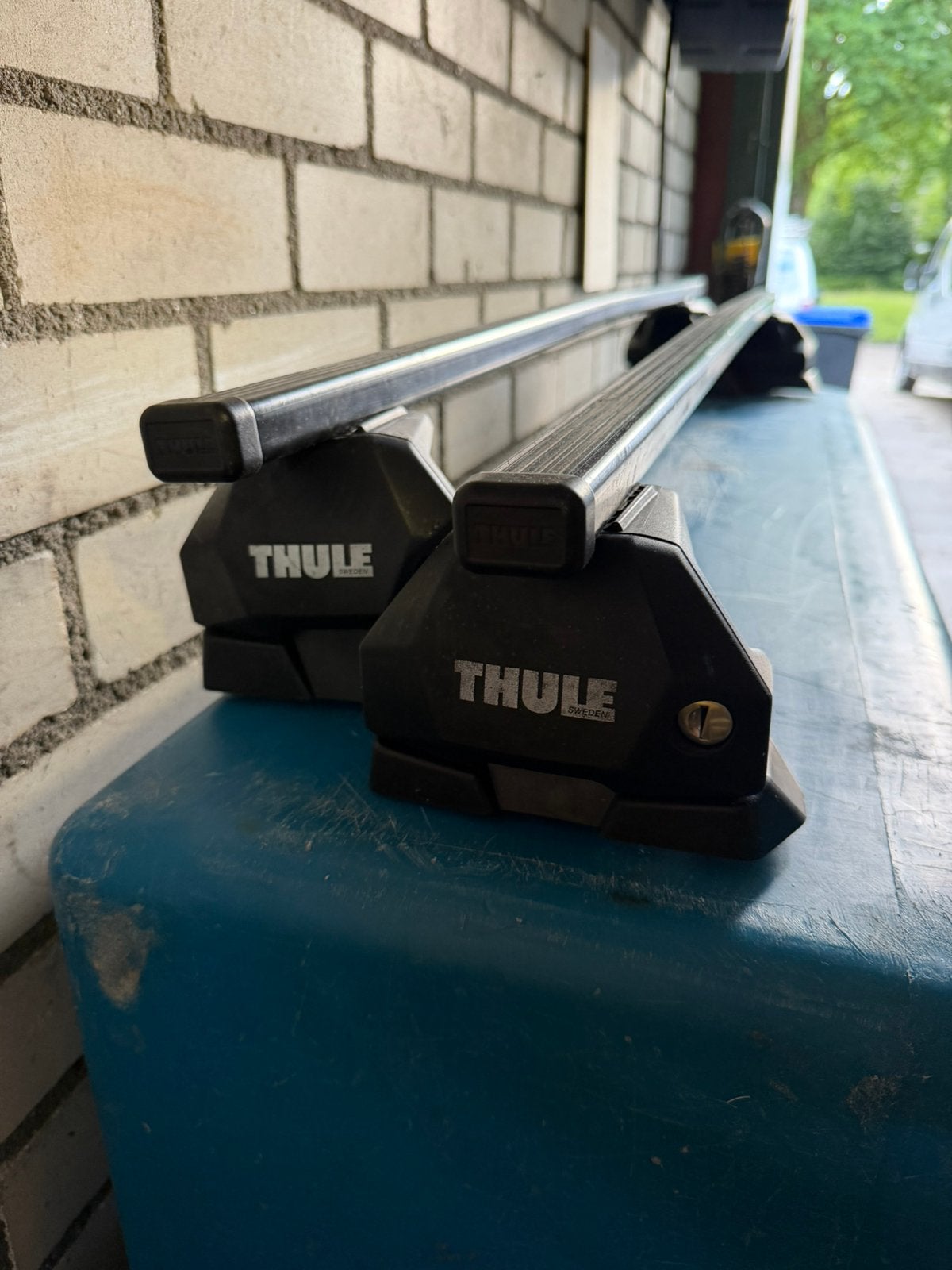 Thule dakdragers voor Volkswagen Caddy 2017, Auto diversen, Dakdragers, Gebruikt, Ophalen