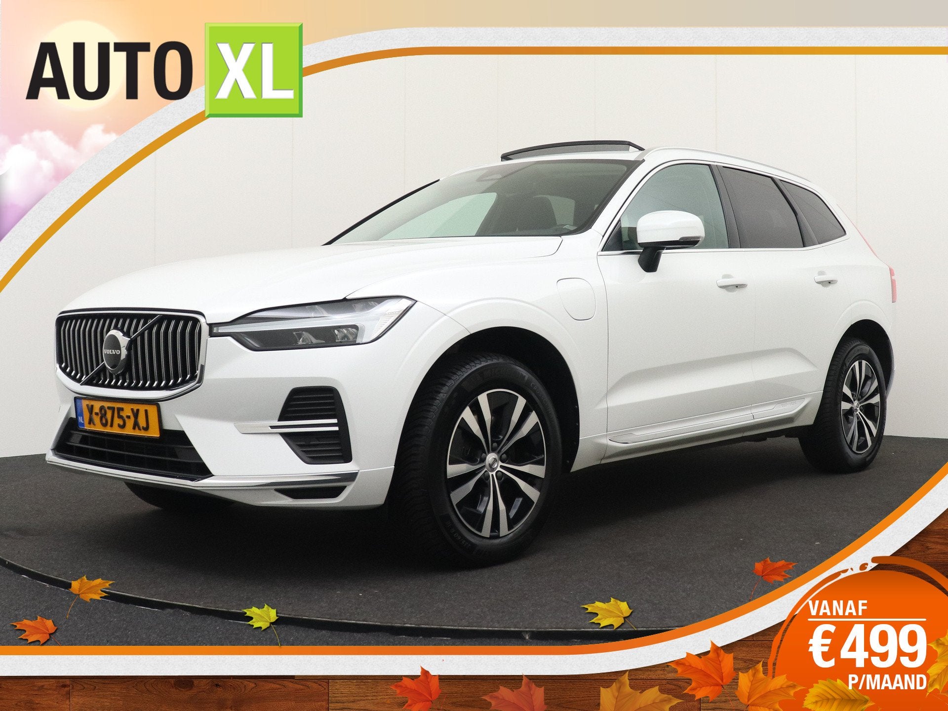 Volvo XC60 2.0 T6 350 PK PHEV AWD Business Pano-Dak Elek. Tr, Automaat, Dealer onderhouden, Gebruikt, 4 cilinders