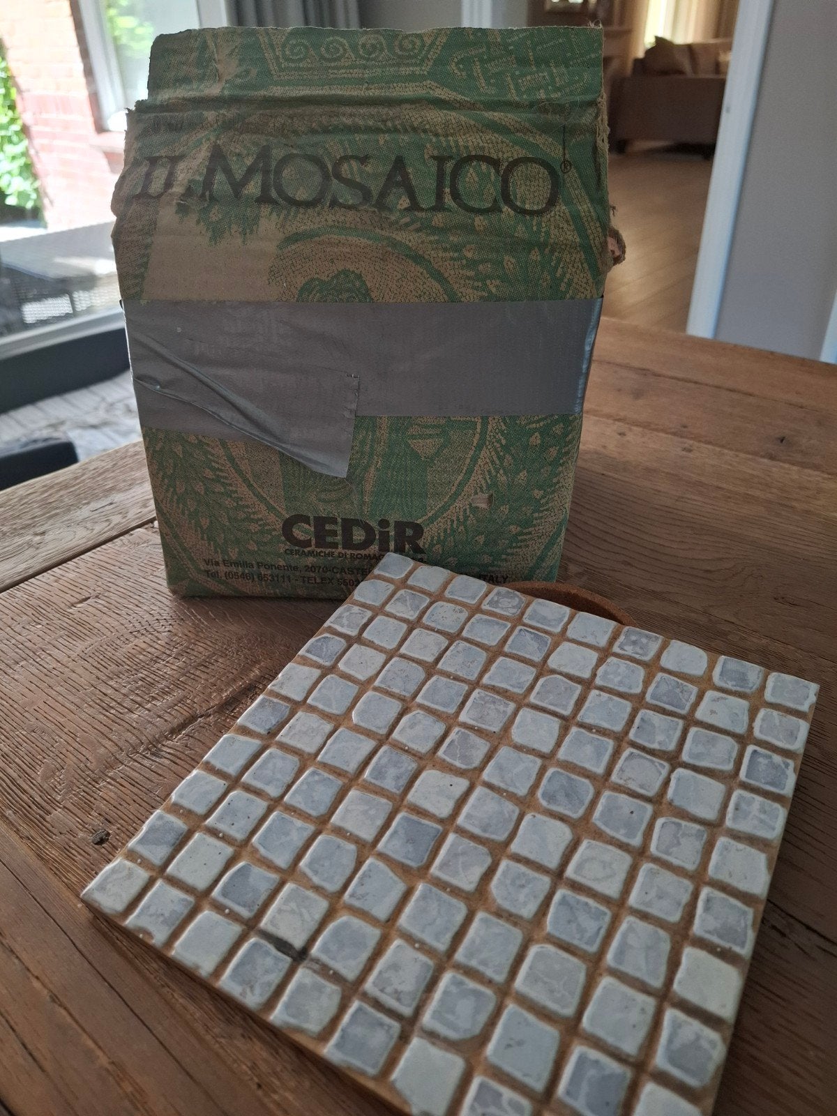 Mozaïektegels 20x20 cm - Cedir Il Mosaico, Doe-het-zelf en Verbouw, Tegels, Ophalen, Nieuw, 20 tot 40 cm, Minder dan 5 m²
