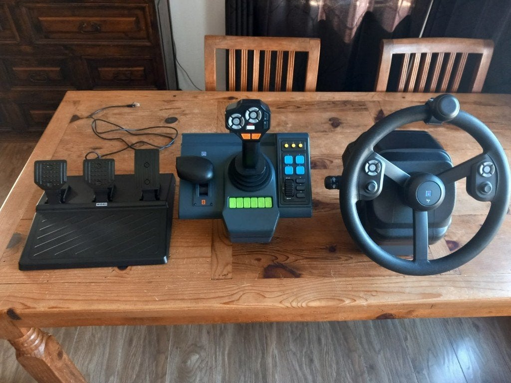 HORI Farming Vehicle Control System, Computers en Software, Joysticks, Zo goed als nieuw, Ophalen of Verzenden