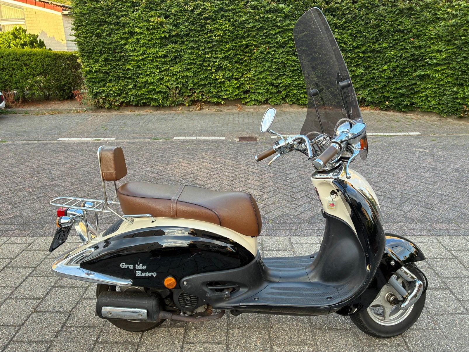Retro scooter, Gebruikt, Benzine, Ophalen, Overige merken