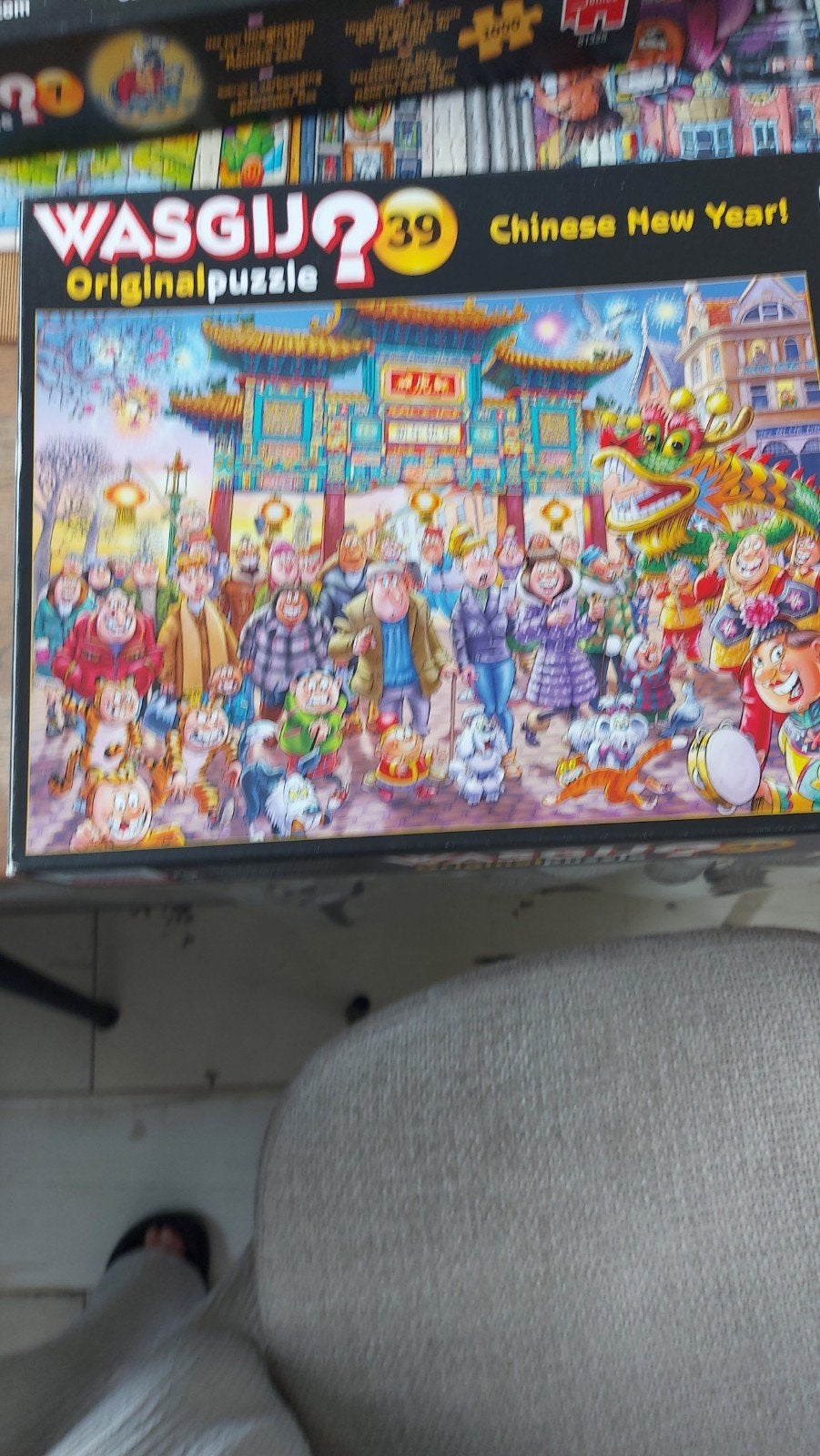 Wasgij puzzel ook, Ophalen, 500 t/m 1500 stukjes, Zo goed als nieuw