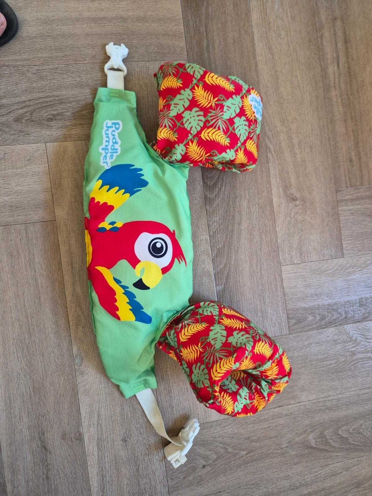 Puddle Jumper zwemvest met papegaai design, Ophalen, Zo goed als nieuw