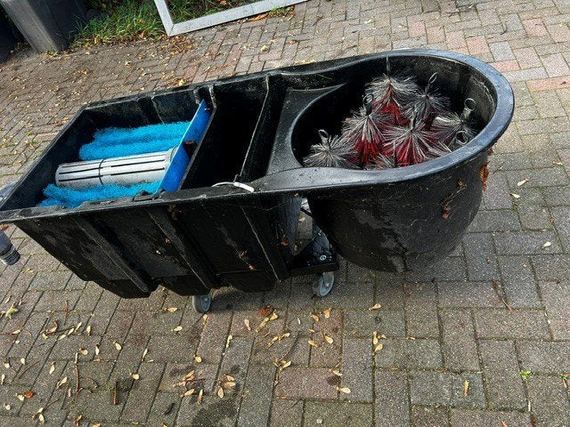 Vijverfilter, Ophalen, Gebruikt