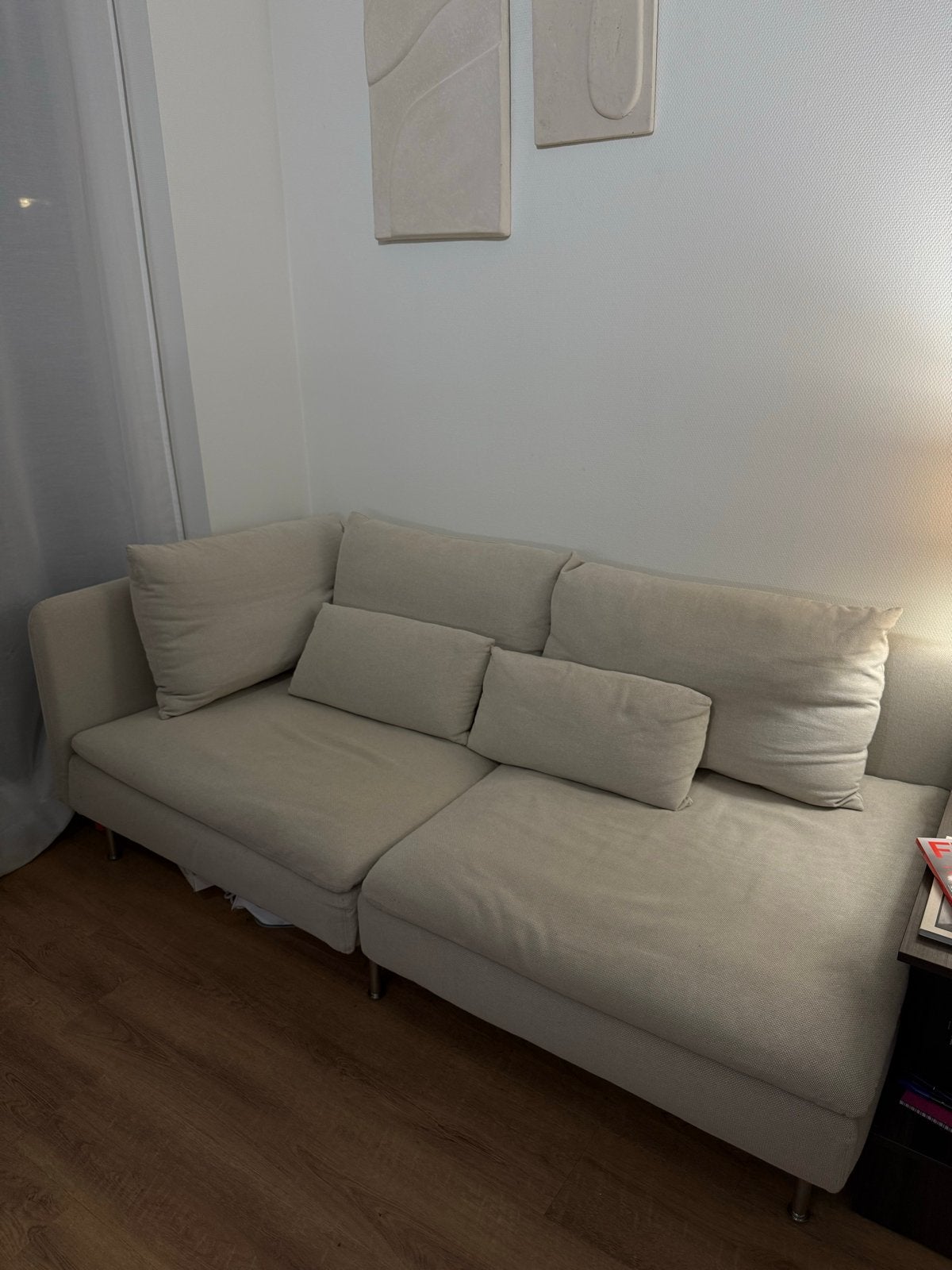 Ikea Söderhamn bank - Comfortabel en modern, Huis en Inrichting, Banken | Bankstellen, Gebruikt, Driepersoons, 75 tot 100 cm, Ophalen of Verzenden