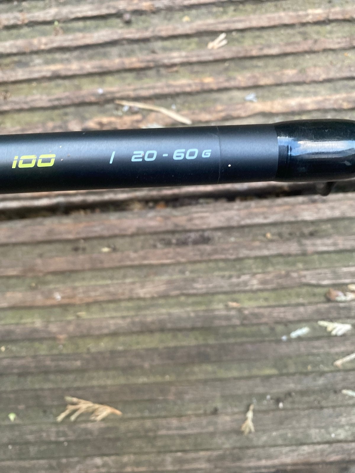 Caperlan 100 Werphengel 3.00m 20-60g met Molen, Watersport en Boten, Ophalen, Gebruikt, Werphengel
