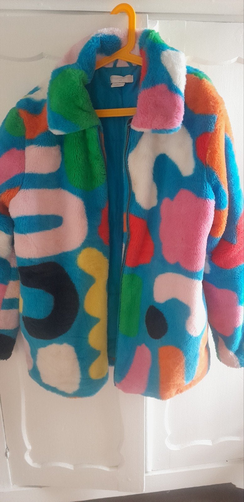 Stella McCartney Kids bontjas kleurrijk maat 12 jaar, Stella McCartney Kids, Meisje, Ophalen of Verzenden, Zo goed als nieuw