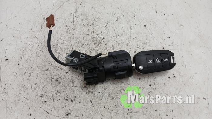 Kontaktslot + Sleutel van een Citroen C3, Gebruikt, -, Ophalen of Verzenden, -