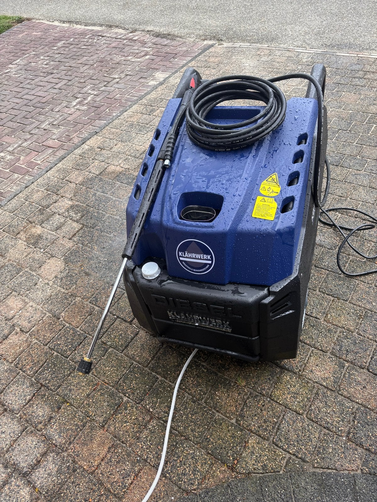 Klahrwerk KWB7800HW Heetwaterhogedrukreiniger Showroommodel, Ophalen